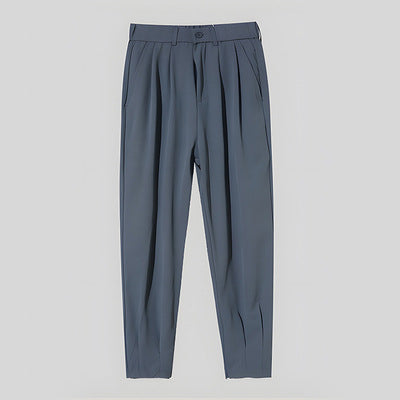 Raino - Suit trousers with tight ankle cuffs