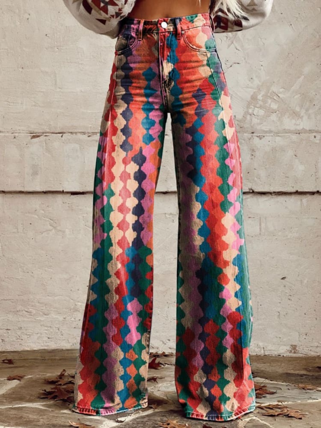 Bohia - Wide-Leg Bohemian Pants