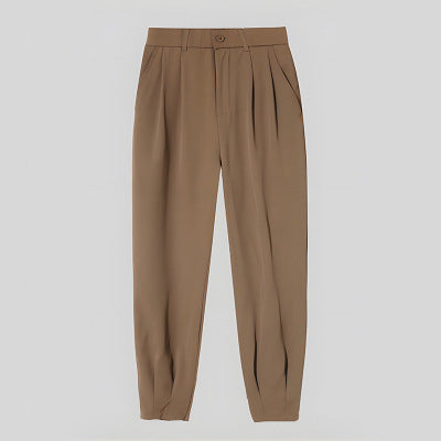 Raino - Suit trousers with tight ankle cuffs