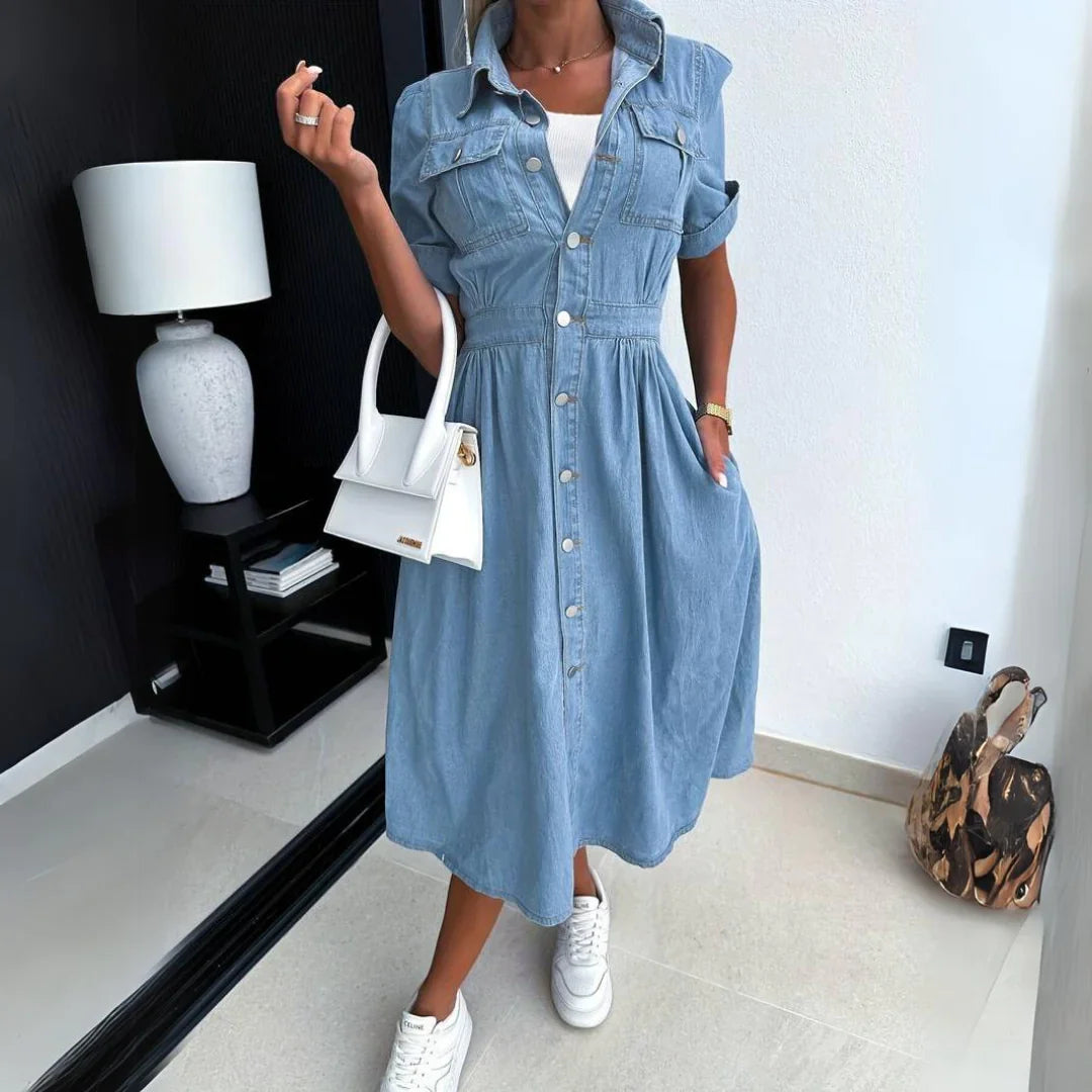 Yanna - Denim Dress