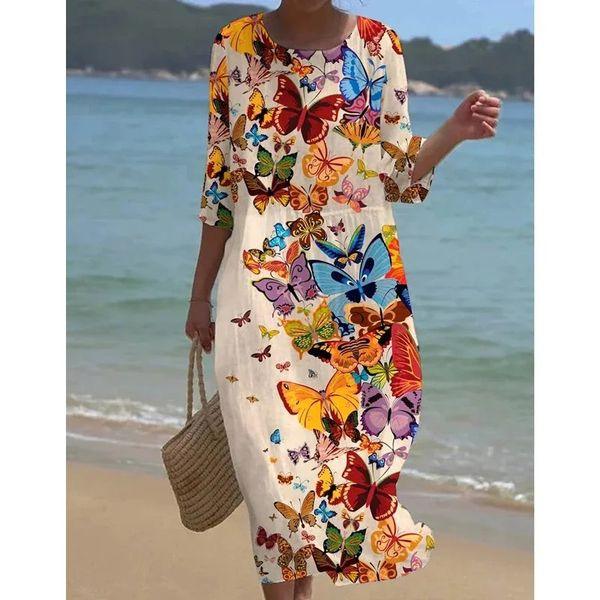 Farah - Elegant Floral Dress