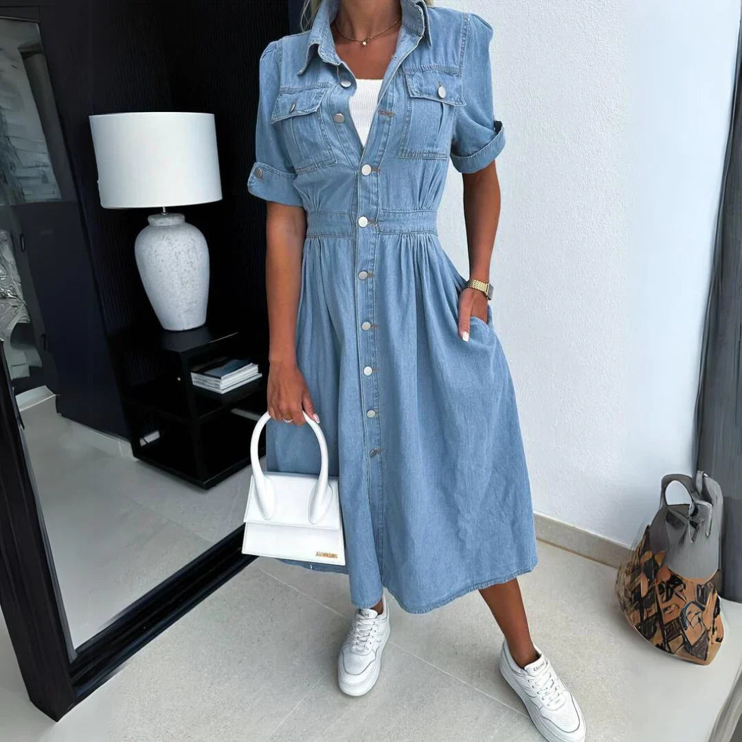 Yanna - Denim Dress