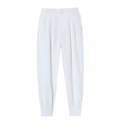 Raino - Suit trousers with tight ankle cuffs