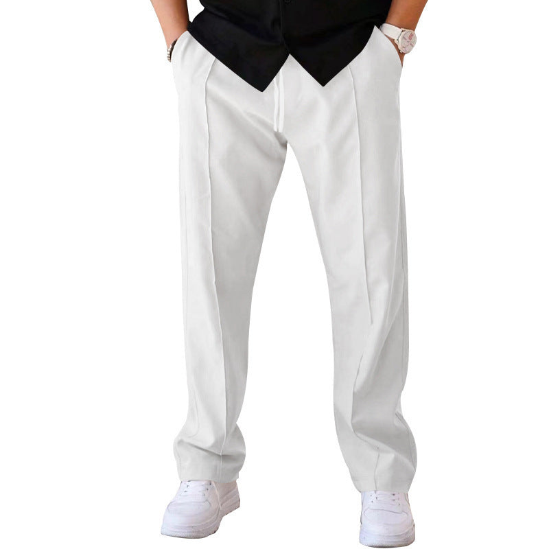 Axel - Casual wide-cut leisure trousers