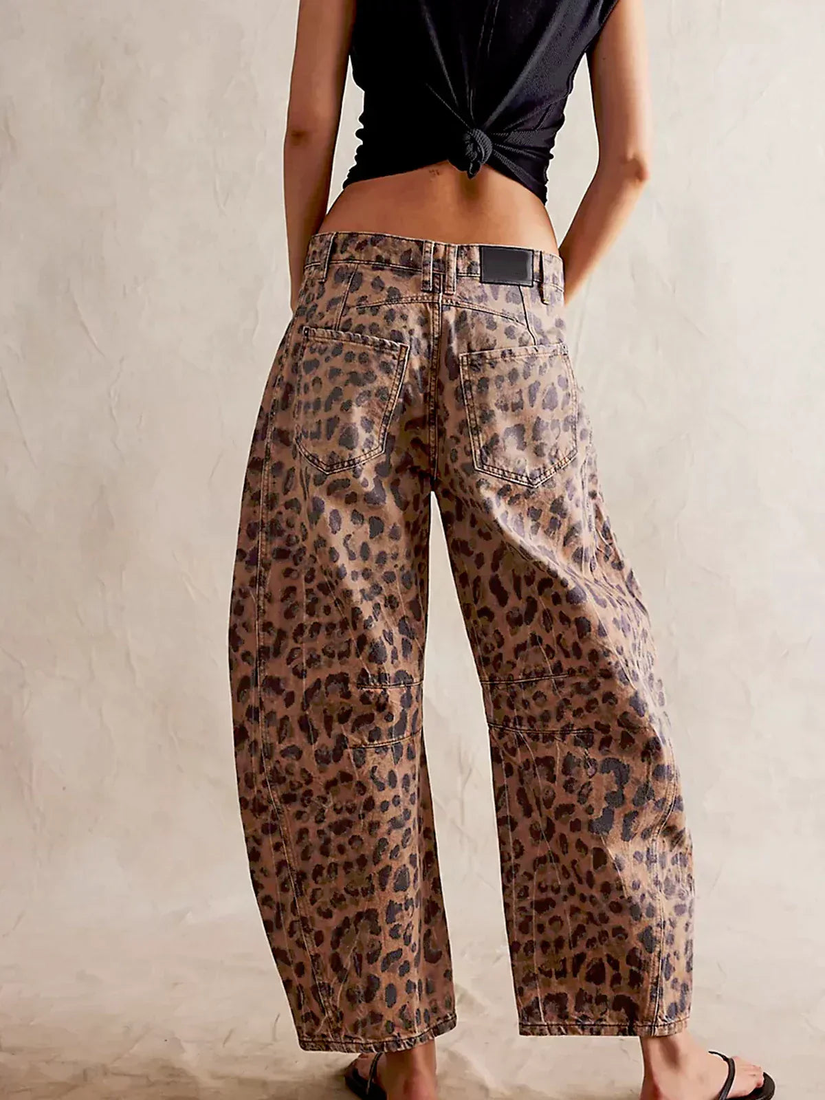 Alejandra - Leopard Print Jeans