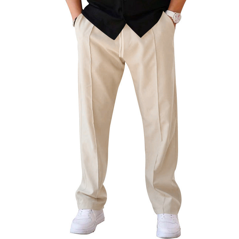 Axel - Casual wide-cut leisure trousers