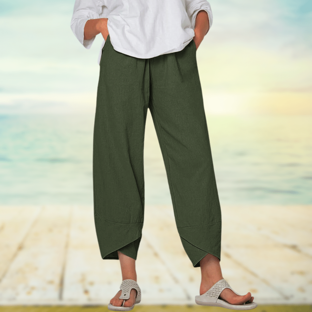 Ava | Airy Lightweight Cotton Pants