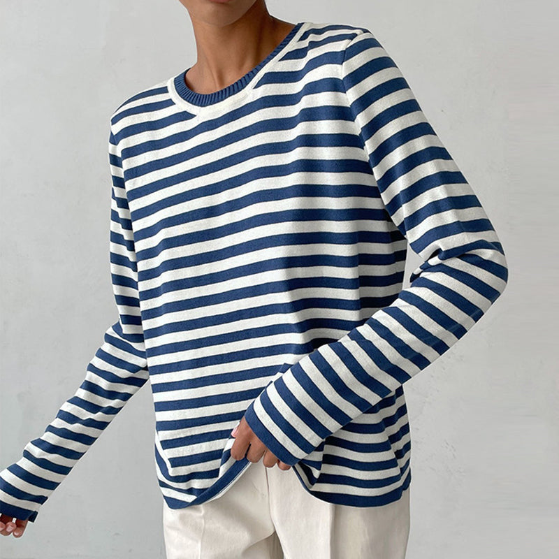 Yasmin - Elegant striped T-shirt