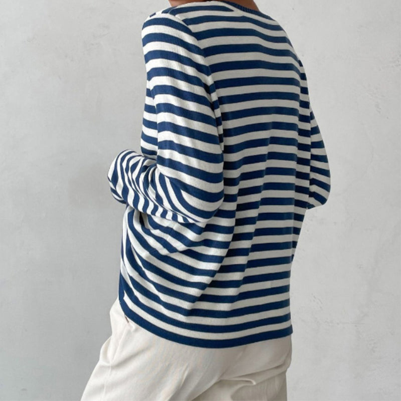 Yasmin - Elegant striped T-shirt