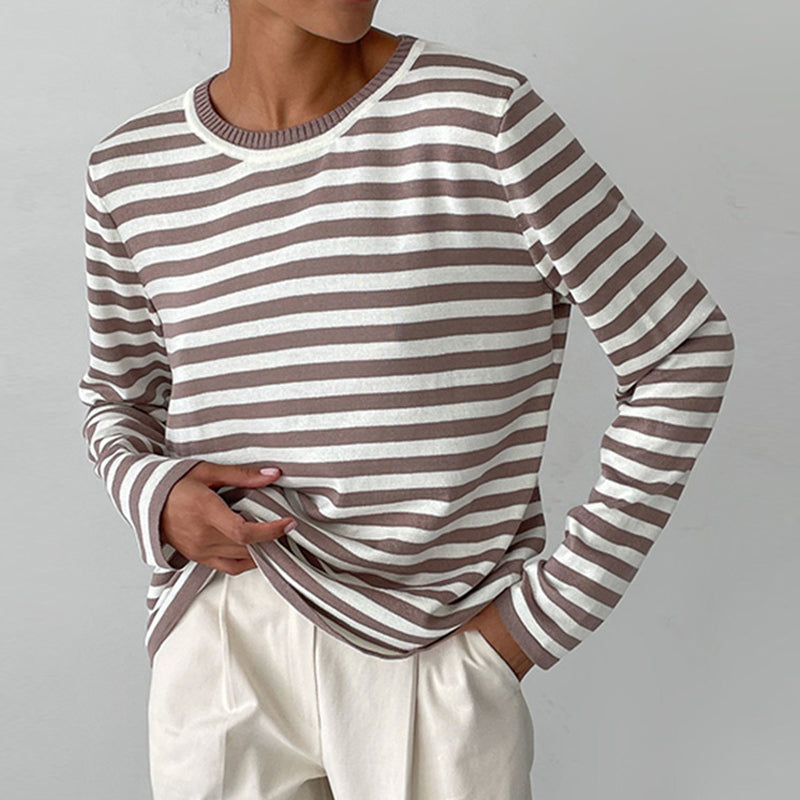 Yasmin - Elegant striped T-shirt