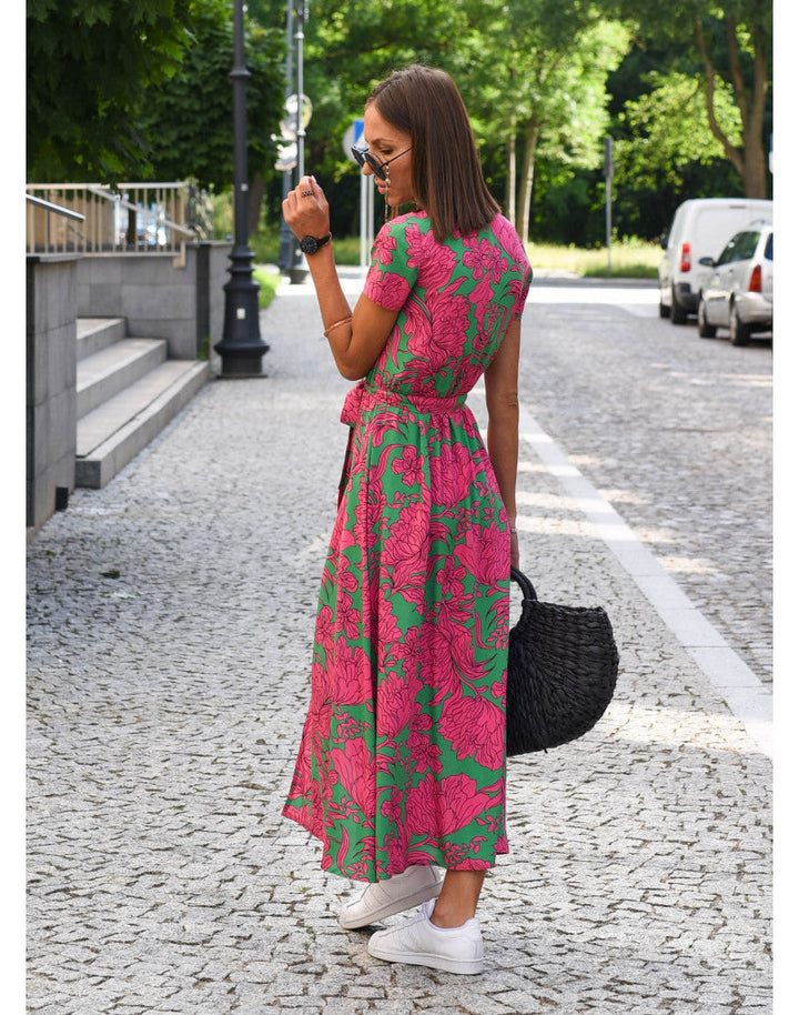 Taylor - Elegant Floral Dress