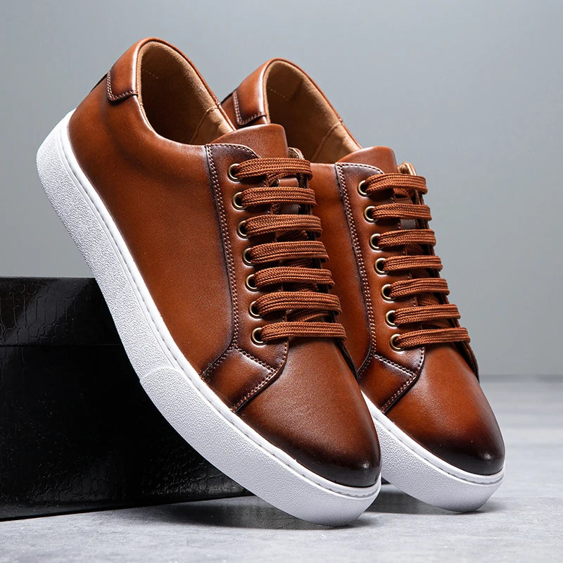 Cillian - Comfy Leather Sneaker