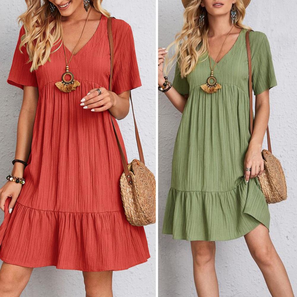 Scottie - V-Neck Summer Dress