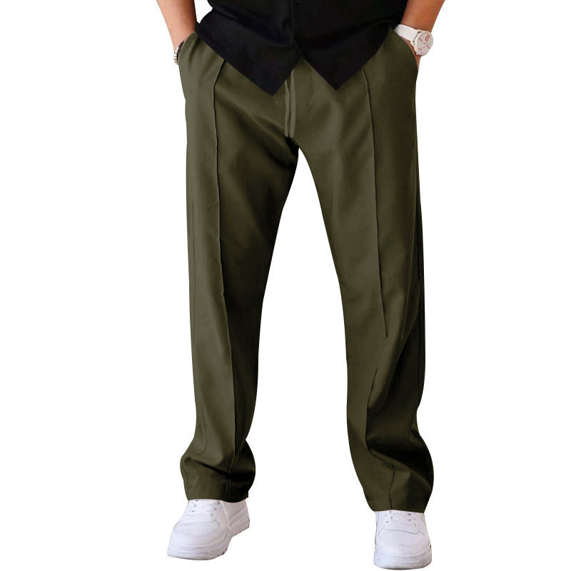 Axel - Casual wide-cut leisure trousers