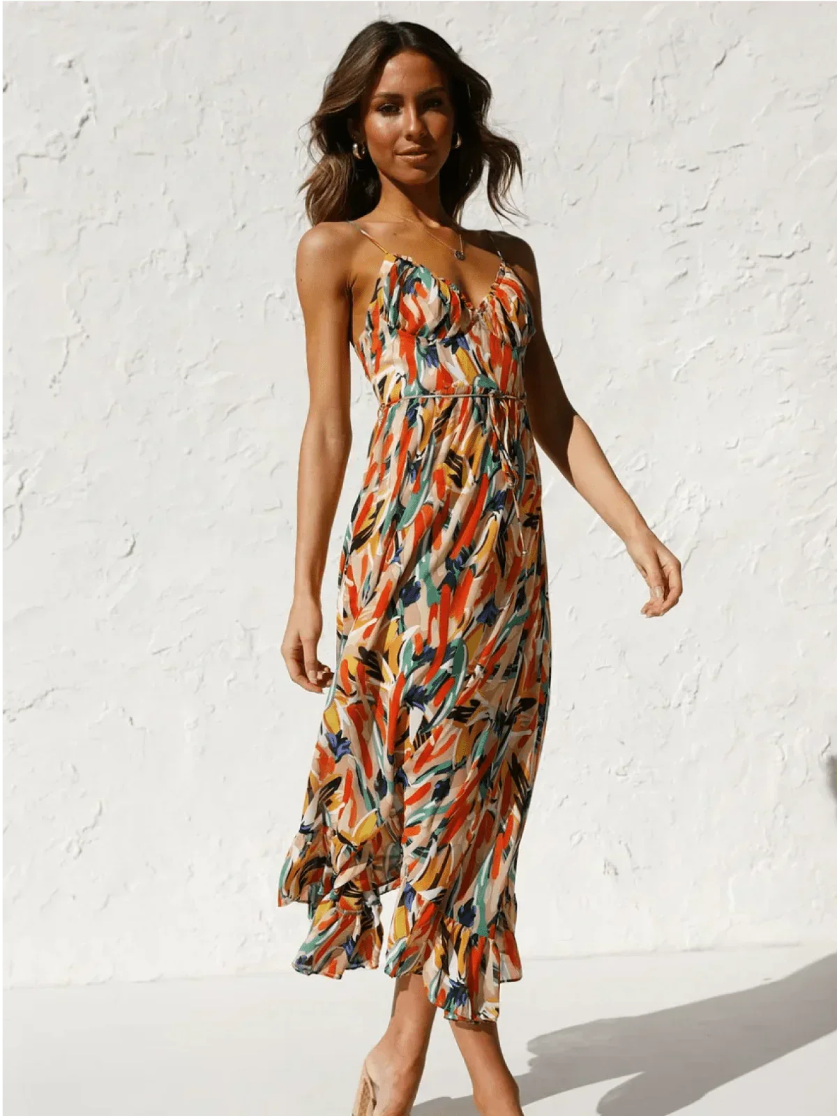 Amelia - Colorful Maxi Dress