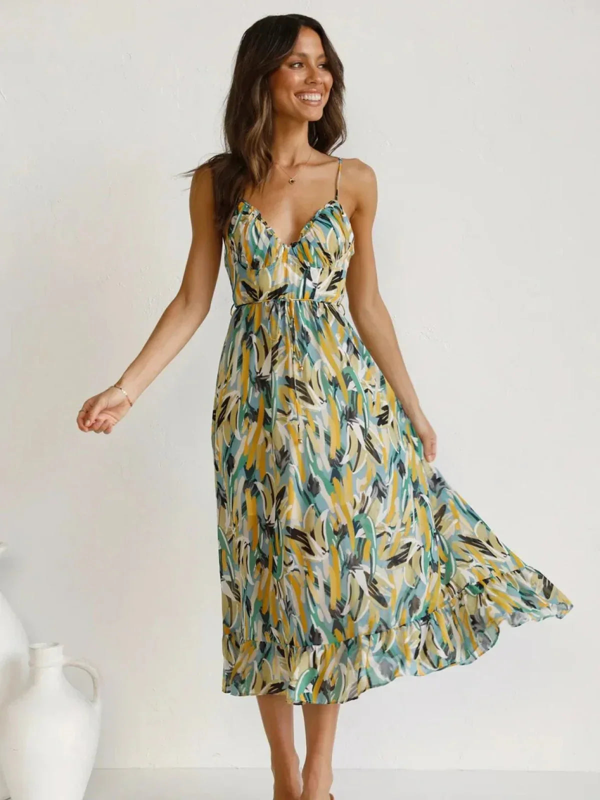 Amelia - Colorful Maxi Dress