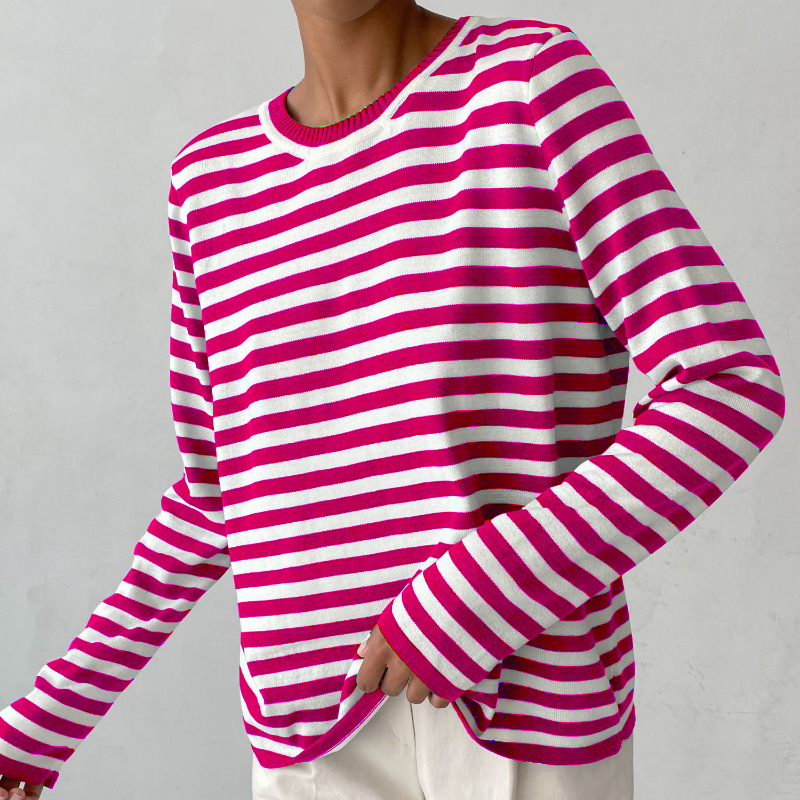 Yasmin - Elegant striped T-shirt