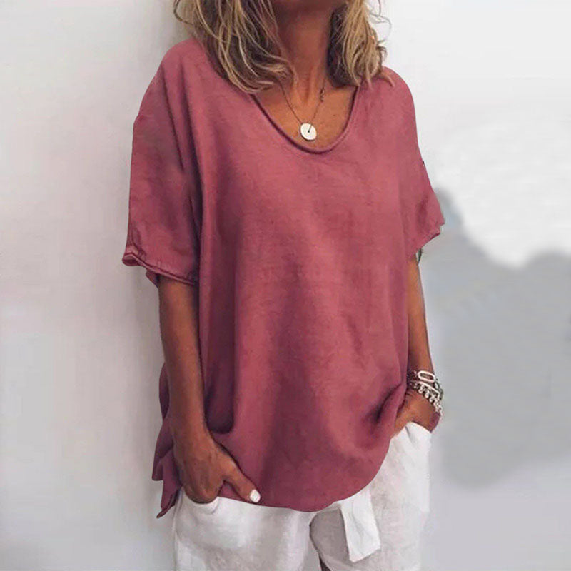 VOGUE™ - Comfortable loose-fit blouse