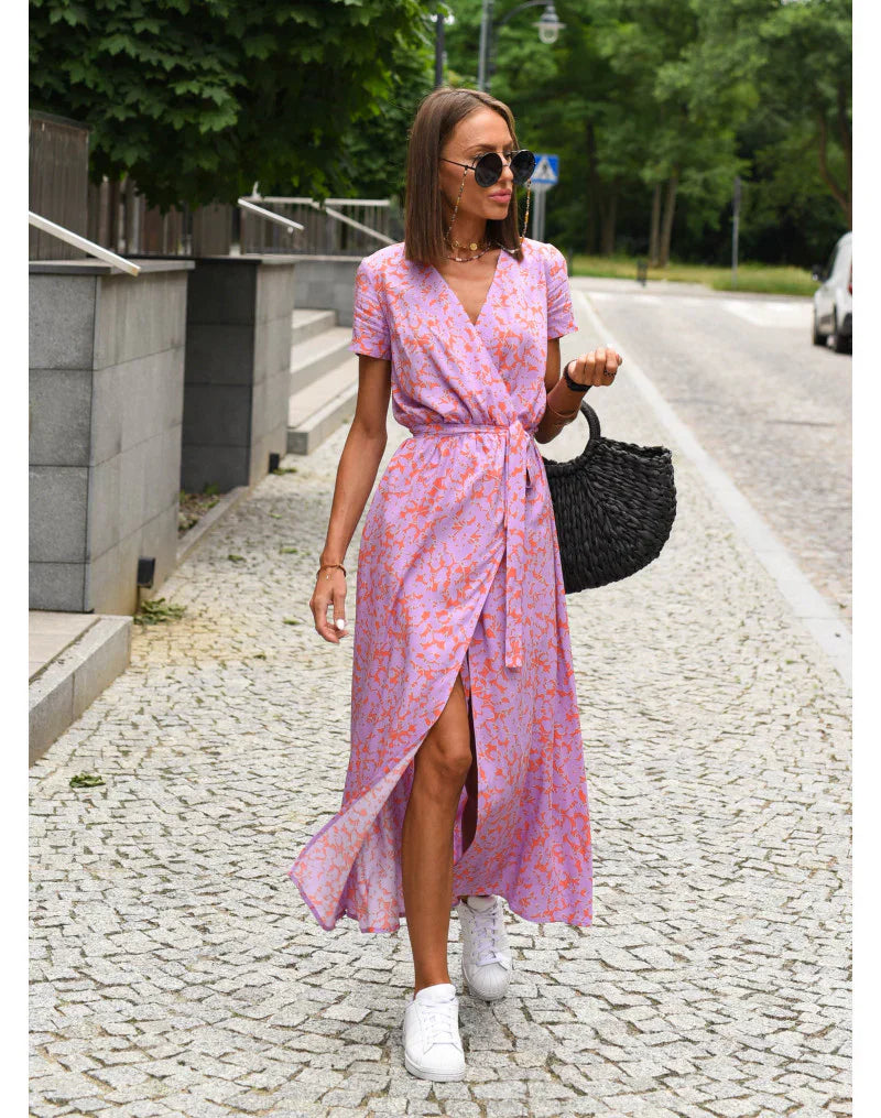 Hope - Stylish V-Neck Dress