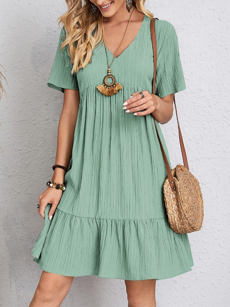 Scottie - V-Neck Summer Dress